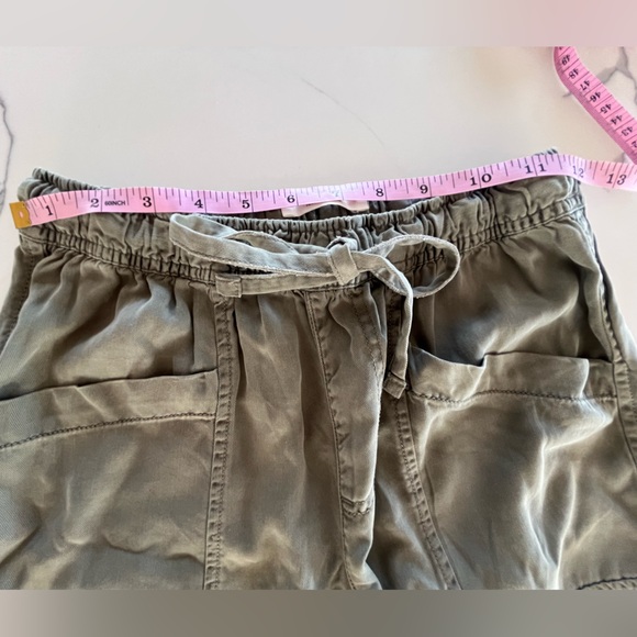 Nicole Miller - Green Cargo Joggers - Soft Lyocell - Size XS - New Without Tags - Picture 6 of 8